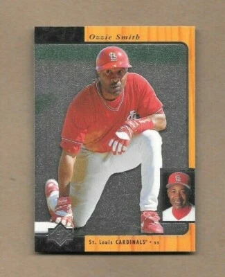 1996 Upper Deck SP Ozzie Smith Card #155 Hall of Fame! St. Louis Cardinals NM/MT - Image 1 of 2
