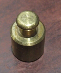 20 Gram Brass Apothecary Weight Vintage - Picture 1 of 1