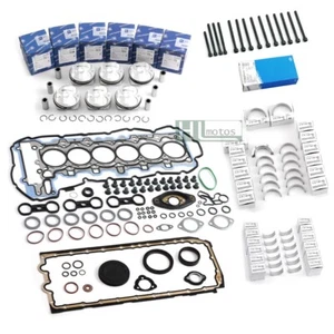 Kit de reconstrucción de rodamientos de pistones de motor 11:1 para BMW E90 E91 E92 E93 N52B25 - Imagen 1 de 5