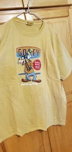 Disney Everyone's Buddy Goofy T-shirt, Color Tan, Size X-Large - EUC - Bild 1 von 4