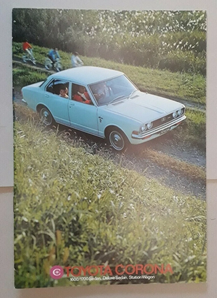 Toyota Corona Brochure 1971 -  1600/1700 Sedan  Deluxe Sedan  Station Wagon - Image 1 of 3