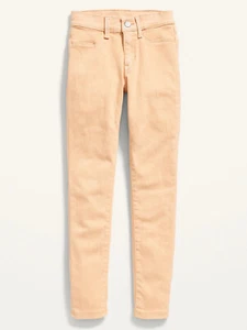 Old Navy Kid Girls Ballerina 360° Stretch Pop-Color Jeggings Jeans Size 6 - Picture 1 of 2