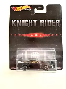 2019 Hot Wheels Retro Entertainment KITT SUPER PURSUIT Knight Rider Black 1/64 - Picture 1 of 4