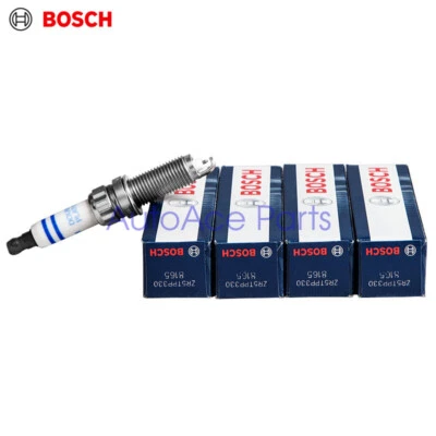 12120039664 OEM BOSCH Spark Plugs X4 For BMW 328i 528i X3 X4 X5 Z4 N20 engine - Image 1 of 4