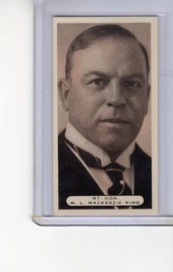 Ardath Tobacco 1937 Empire Personalities #31 W L Mackenzie King EXMT - Bild 1 von 1