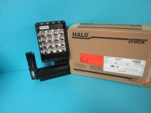 NEW COOPER LIGHTING HALO TRACK LIGHT LED LA805LRGFL830MB277 BLACK LA805 - Picture 1 of 10