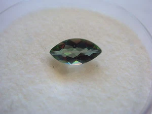 Mystic Topaz Marquise Cut Gemstone 8mm x 4mm 0.8 carat unique Gem Topaz - Foto 1 di 4