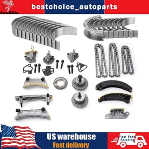 Kit de cadena de distribución 4VVT y STD cojinete principal y de varilla para Chevrolet BUICK GMC 3,6 L EE. UU. - Imagen 1 de 24