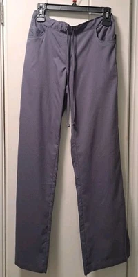 Grey's Anatomy Barco Arclux Sz XS Granite Scrub Pants Bottoms 5Pocket Drawstring - Image 1 of 4