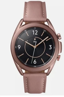 SAMSUNG SM-R850NZDAXAR Galaxy Watch3 Smartwatch 41mm Stainless BT Mystic Bronze - Image 1 of 4