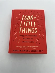 1000+ Little Things Happy Successful People Do Differently Marc Chernoff 2019 HC - Picture 1 of 10