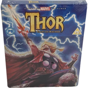 Thor: Tales of Asgard Blu-ray SteelBook 2015 Zavvi Limited 2000 Copies Zone B - Picture 1 of 14