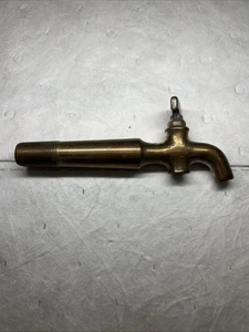 Vintage Antique Solid Brass Barrel Bung Spigot Keg Tap Breweriana - Picture 1 of 4