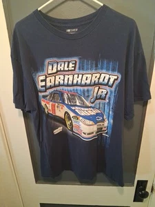 Dale Earnhardt Jr. Shirt Mens Large Blue Nascar Racing #88 Short Sleeve 3XL - Picture 1 of 5