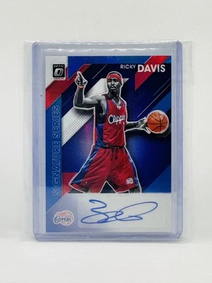 2019 Panini Donruss Optic Purple Signature Series Ricky Davis Auto Prizm #SS-RDV - Image 1 of 2