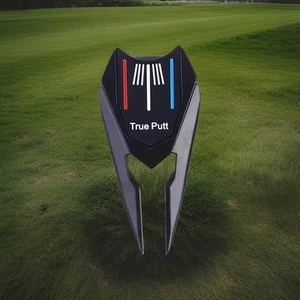 Golf Divot Repair Tool With Magnetic 3 Line Aim All In One - Picture 1 of 3