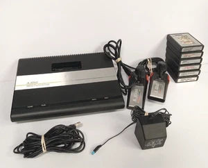 Atari 7800 ProSystem Console Bundle w/ 6 Games, 2x Controllers, & Cables - FF! - Picture 1 of 13
