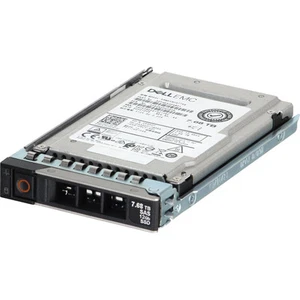 Dell 7,68 To 12 Gbit/s vSAS RI TLC 2,5 SSD KRM5XRUG7T68 CPO (5XD2F-R) - Photo 1/5