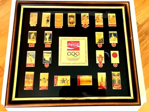 Coca Cola 21 Pin Historic Summer Games Series Collecto Edition Pin Set - Picture 1 of 7