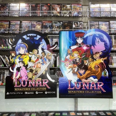 Juego Standee Colección Remasterizada Lunar Estrella Plateada + Azul Eterno Foto 1 de 4