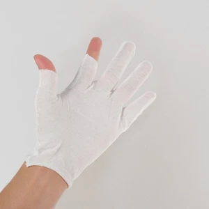 12 pares de guantes de algodón con dedos Miss para dormir manos secas durante la noche - Imagen 1 de 12