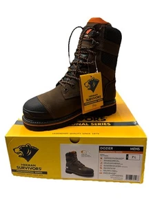 Herman Survivors Pro Series Men's Dozier Waterproof Steel Toe Work Boots Size7.5 - Picture 1 of 1