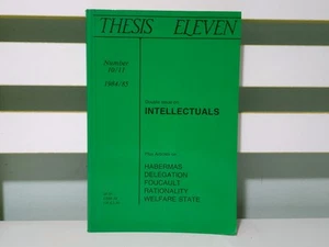Thesis Eleven A Socialist Journal Number 10/11 November/March 1984/95! - Bild 1 von 5