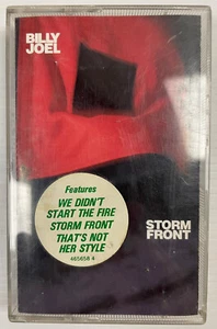 Billy Joel Storm Front Music Cassette Tape 465658 4 CBS Records 1989 Original - Picture 1 of 24