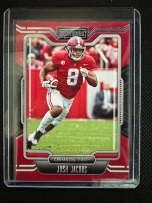 2022 Panini Playbook Draft Picks Josh Jacobs #22 Green Bay Packers - Image 1 of 2