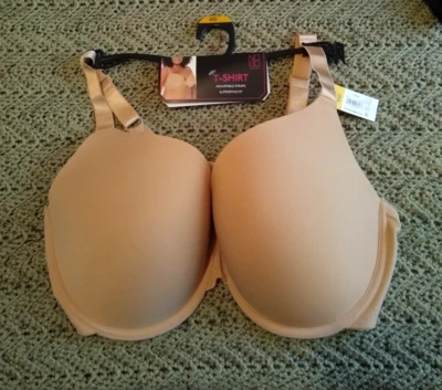 NWT Women's Size 42D Light Beige Underwire Padded T-SHIRT Bra-No Boundaries  - Image 1 of 4