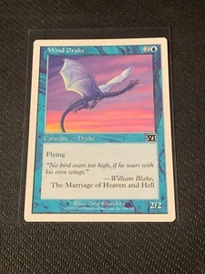 Magic the Gathering Sixth Edition Wind Drake - Picture 1 of 2
