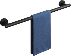 New- Bath Towel Bar,Black Towel Holder Towel Racks for Bathroom Lavatory,24 - Picture 1 of 6