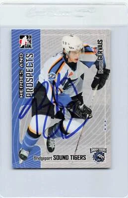 2005/06 ITG #269 Bruno Gervais Sound Tigers Signed Auto *H1770 - Image 1 of 2