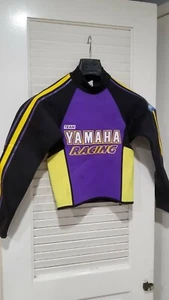 Traje de neopreno suéter chaqueta vintage para hombre YAMAHA TEAM RACING talla XS Yamalube - Imagen 1 de 5