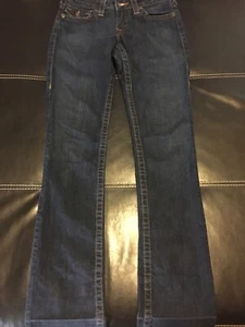 Jeans dritti True Religion da donna taglia 27 RN #112790 CA #30427 - Foto 1 di 9