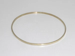 333 Gold 8K Gelbgold 4,28 g Armreif rund Armband 65 mm Ø Armring 9170 - Bild 1 von 6