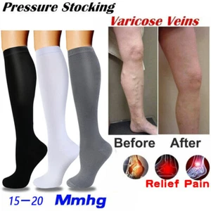 3x Mojo Compression Socks 10-20 mmHG Knee High Stockings Support Protective Gear - Picture 1 of 20