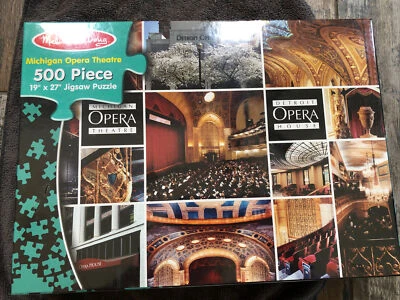 Nuevo rompecabezas Melissa & Doug Michigan Detroit Opera House Theatre Foto 1 de 4