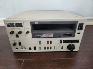 Sony VO-5800 U-Matic Video Cassette Recorder #2 *teilgetestet - LESEN* - Bild 1 von 13