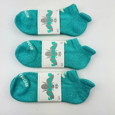 Paquete de 3 calcetines tobilleros Bombas turquesa como nuevos para mujer talla grande Foto 1 de 3