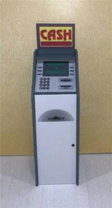 DOLLHOUSE 1:12 SCALE CASH ATM MACHINE-FREE STANDING - DELPH MINIATURES - S94 - Picture 1 of 3