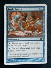 MTG ***Trade Routes*** Magic the Gathering RARE LP MTG CARD