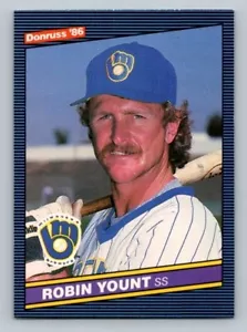 1986 Donruss - #48 Robin Yount - Picture 1 of 2