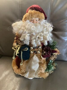 Dan Dee Tree Santa Topper Santa Claus 15” Tall - Picture 1 of 13