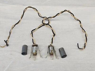 Amplificador de tubo Bell Carillon 6060 panel frontal lámpara bombilla incandescente parte Foto 1 de 4