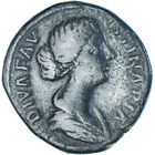 [#1175394] Moneta, Diva Faustyna II, Sesterz, 176-180, Rzym, S, brąz, RIC:1715