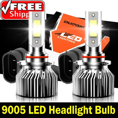 Para Buick Century 1989-2005 9005 HB3 LED Faros Luz Alta Blanco 6000K Foto 1 de 4