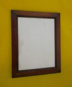 ✅ MERAVIGLIOSA ANTICA CORNICE EPOCA 800 IN NOCE ANTIQUE - 4692 - Picture 1 of 9
