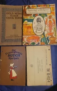 Vintage Junk Drawer Lot, Cook Books, Novelty Items - Picture 1 of 5