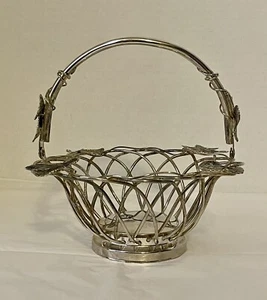 Vintage Godingen Silberkorb - Bild 1 von 12